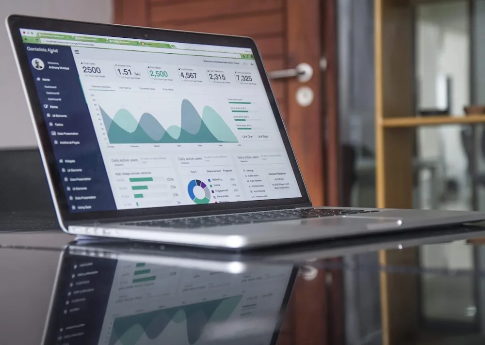 Marketing agency dashboard showing local business growth analytics
